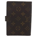 LOUIS VUITTON Monogram Agenda PM Day Planner Cover 2 Set R20005 LV Auth am10788-3