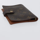 LOUIS VUITTON Monogram Agenda PM Day Planner Cover 2 Set R20005 LV Auth am10788-5