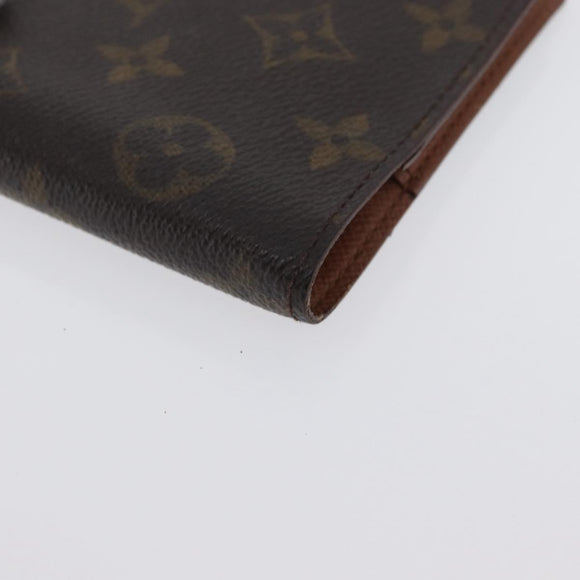 LOUIS VUITTON Monogram Agenda PM Day Planner Cover 2 Set R20005 LV Auth am10788
