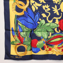 CELINE Scarf Silk Navy Auth am10790V-18