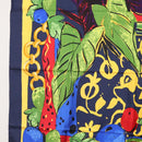 CELINE Scarf Silk Navy Auth am10790V-5