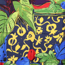 CELINE Scarf Silk Navy Auth am10790V-6