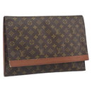 LOUIS VUITTON Monogram Porte envelope Clutch Bag M51801 LV Auth am10792-1