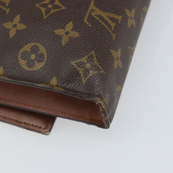 LOUIS VUITTON Monogram Porte envelope Clutch Bag M51801 LV Auth am10792