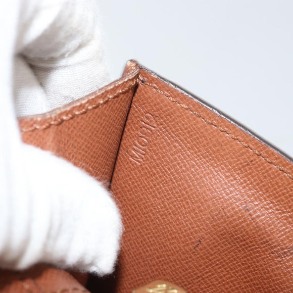 LOUIS VUITTON Monogram Porte envelope Clutch Bag M51801 LV Auth am10792