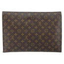 LOUIS VUITTON Monogram Porte envelope Clutch Bag M51801 LV Auth am10792-2