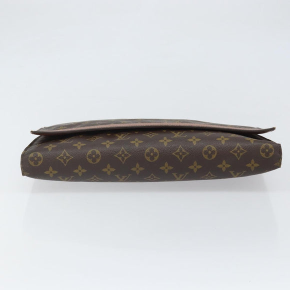 LOUIS VUITTON Monogram Porte envelope Clutch Bag M51801 LV Auth am10792