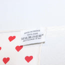 HERMES Carre 90 Scarf ""JUNGLE LOVE"" Silk White Auth am10795SAM-11
