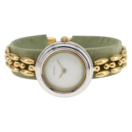 GUCCI Change Bezel Watches metal Gold Auth am10796SV - 0