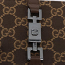 GUCCI GG Canvas Jackie Wallet Brown Silver 035 2773 2131 Auth am10798V-17