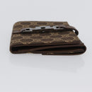 GUCCI GG Canvas Jackie Wallet Brown Silver 035 2773 2131 Auth am10798V-3