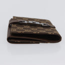 GUCCI GG Canvas Jackie Wallet Brown Silver 035 2773 2131 Auth am10798V-5