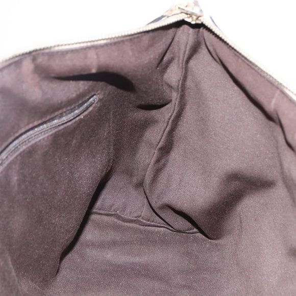GUCCI GG Canvas Tote Bag Beige Gold 141470 Auth am10802