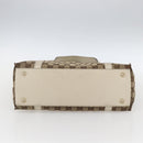 GUCCI GG Canvas Tote Bag Beige Gold 141470 Auth am10802-9