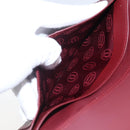 CARTIER Must Line Long Wallet Leather Bordeaux Gold Auth am10805V-15