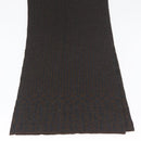 FENDI Zucca Scarf Wool Brown Auth am10811-10