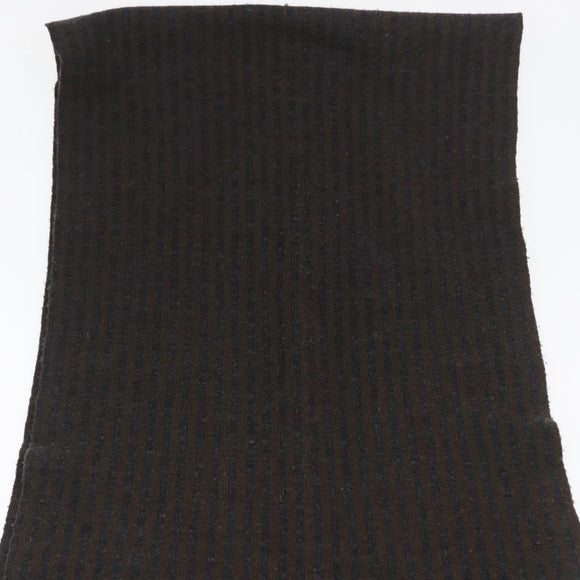 FENDI Zucca Scarf Wool Brown Auth am10811