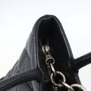 CHANEL Matelasse Reprint Tote Bag Caviar Skin Black Silver CC Auth am10812SAM-9