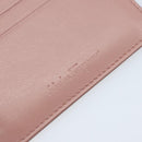 Salvatore Ferragamo Card Case Leather Pink Auth am10815V-8