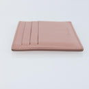 Salvatore Ferragamo Card Case Leather Pink Auth am10815V-4