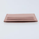 Salvatore Ferragamo Card Case Leather Pink Auth am10815V-5