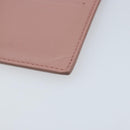 Salvatore Ferragamo Card Case Leather Pink Auth am10815V-7