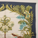 Salvatore Ferragamo Bird Scarf Silk Navy Auth am10817V-4
