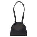 Gianni Versace Sunburst Tote Bag Leather Black Gold Auth am10821A-2