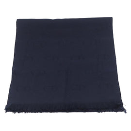 Christian Dior Scarf Wool Navy Auth am10825V - 0