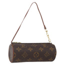 LOUIS VUITTON Monogram Papillon Pouch LV Auth am10827V-1