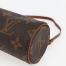 LOUIS VUITTON Monogram Papillon Pouch LV Auth am10827V-14
