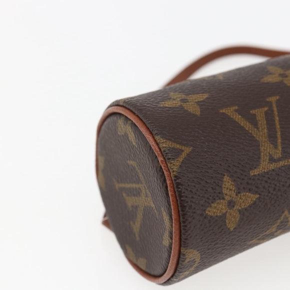LOUIS VUITTON Monogram Papillon Pouch LV Auth am10827V