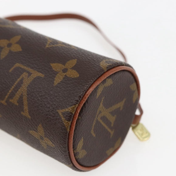 LOUIS VUITTON Monogram Papillon Pouch LV Auth am10827V