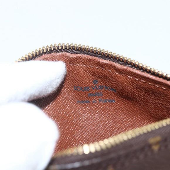 LOUIS VUITTON Monogram Papillon Pouch LV Auth am10827V