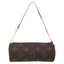 LOUIS VUITTON Monogram Papillon Pouch LV Auth am10827V-2