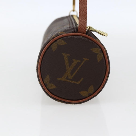 LOUIS VUITTON Monogram Papillon Pouch LV Auth am10827V