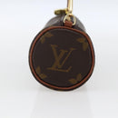 LOUIS VUITTON Monogram Papillon Pouch LV Auth am10827V-4