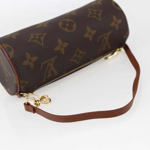LOUIS VUITTON Monogram Papillon Pouch LV Auth am10827V