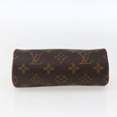 LOUIS VUITTON Monogram Papillon Pouch LV Auth am10827V-5