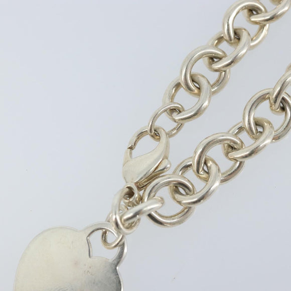 TIFFANY&Co. Return To Heart Bracelet Ag925 Silver Auth am10830V