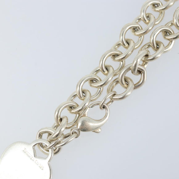 TIFFANY&Co. Return To Heart Bracelet Ag925 Silver Auth am10830V