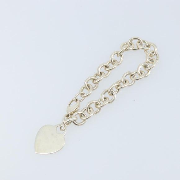 TIFFANY&Co. Return To Heart Bracelet Ag925 Silver Auth am10830V