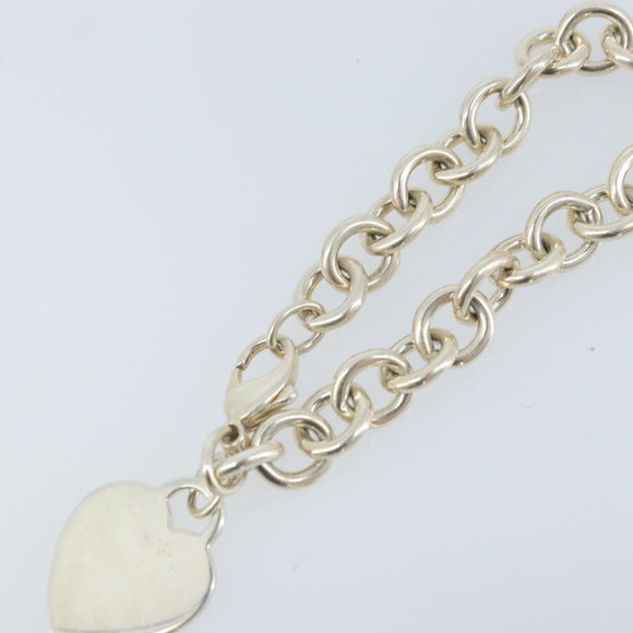 TIFFANY&Co. Return To Heart Bracelet Ag925 Silver Auth am10830V