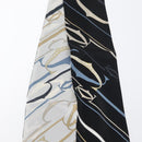 CARTIER Scarf Silk Black White Auth am10832V-5