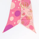 CARTIER Scarf Silk Pink Auth am10833V-10