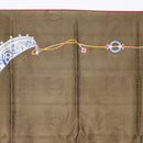 CARTIER Scarf Silk Khaki Auth am10834V-14