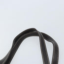CELINE Macadam Canvas Tote Bag PVC Leather White Gold Auth am10839-14