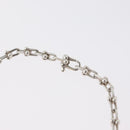 TIFFANY&Co. Hardware Microlink Bracelet Bracelet Ag925 Silver Auth am10846SAV-11