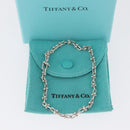 TIFFANY&Co. Hardware Microlink Bracelet Bracelet Ag925 Silver Auth am10846SAV-14