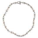 TIFFANY&Co. Hardware Microlink Bracelet Bracelet Ag925 Silver Auth am10846SAV-2